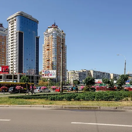 Artal Apartment On Obolonskyi Avenue 16A Київ Екстер'єр фото